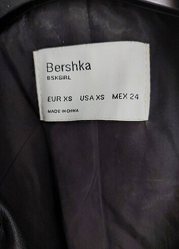 BERSHKA DERİ CEKET - Görsel 3