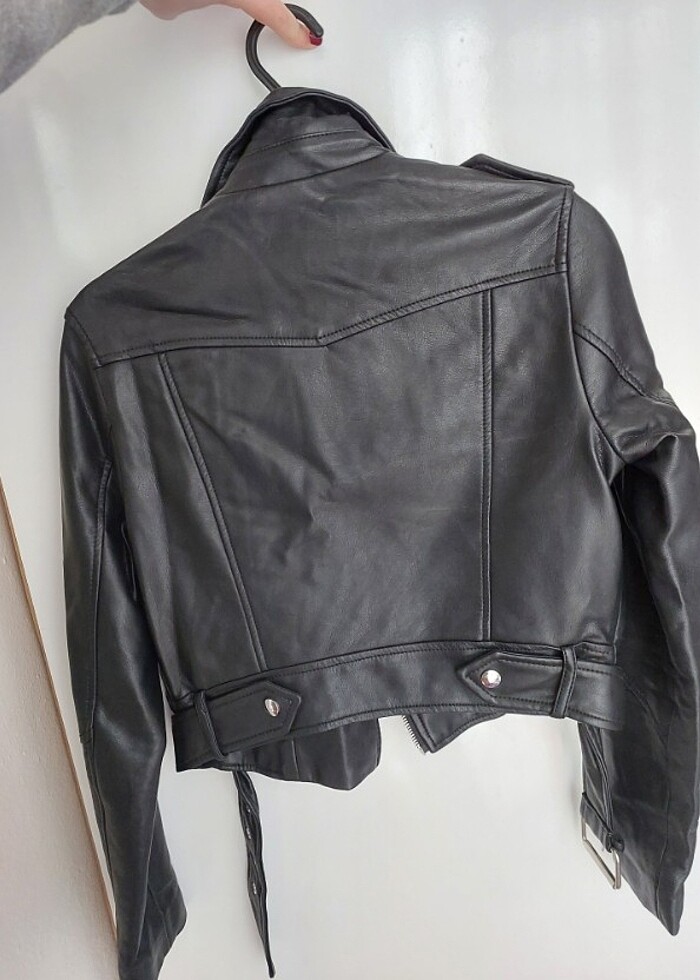 BERSHKA DERİ CEKET - Görsel 2