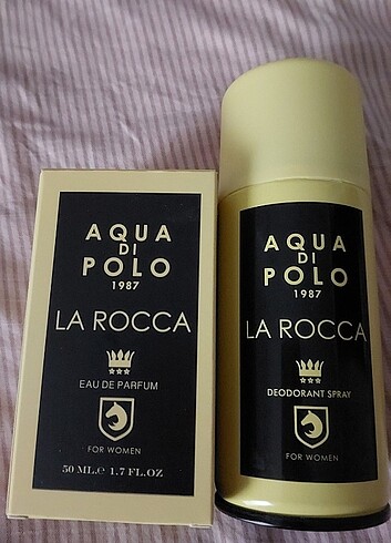 Avon AQUA DI POLO LA ROCCA PARFÜM VE DEODORANT SETİ