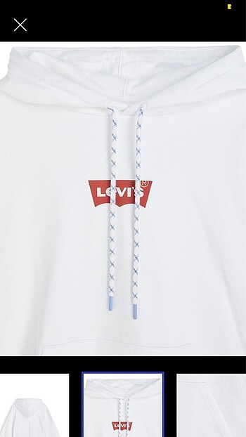 xs Beden Levis sweatshirt