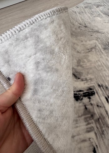 Gri Yılan Desenli Modern Halı - Görsel 7