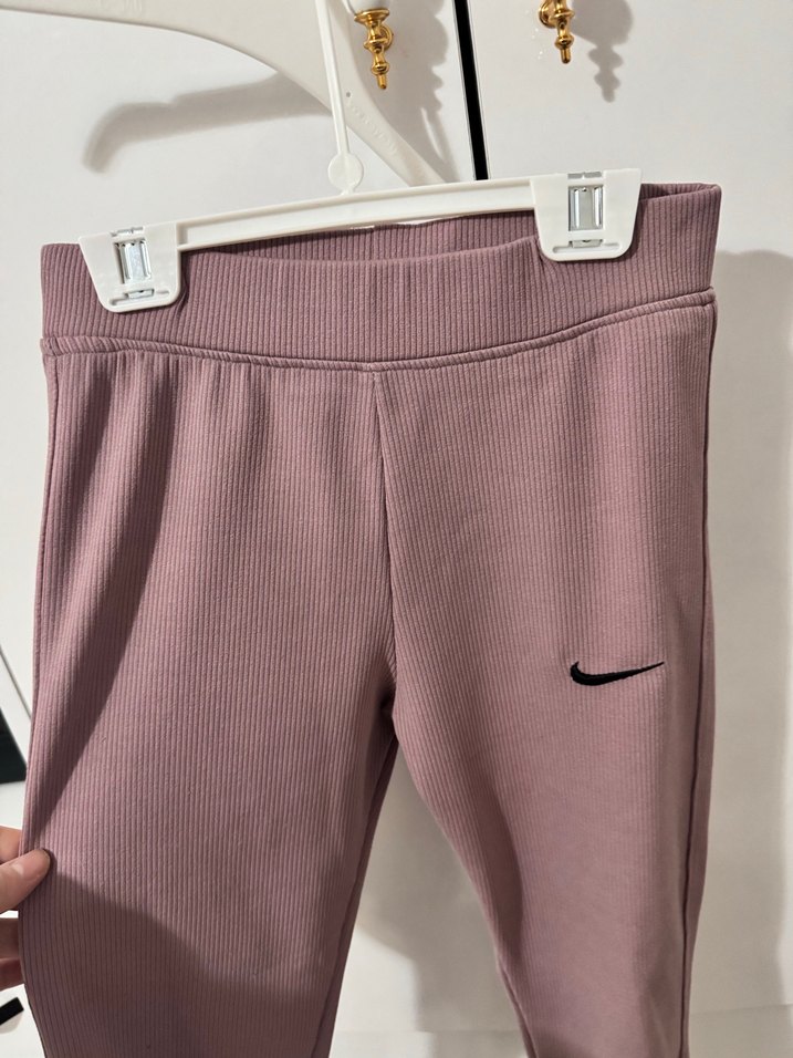 Kızlar İçin Kahverengi Dar Kesim Eşofman Altı - Görsel 2