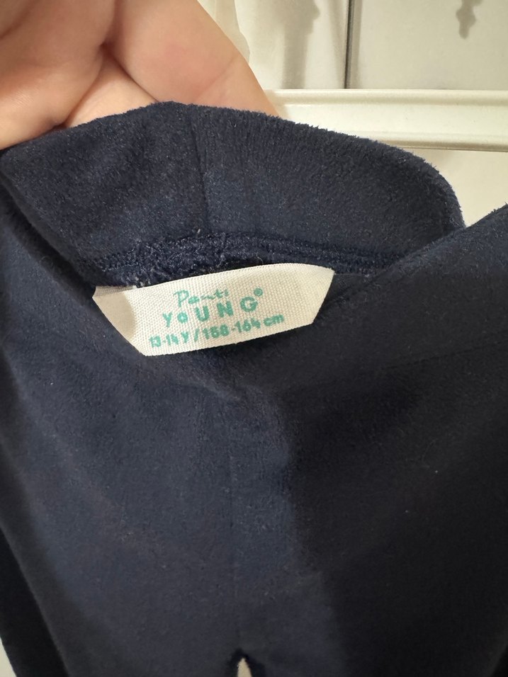 Lacivert Kadın Kumaş Pantolon - Görsel 3