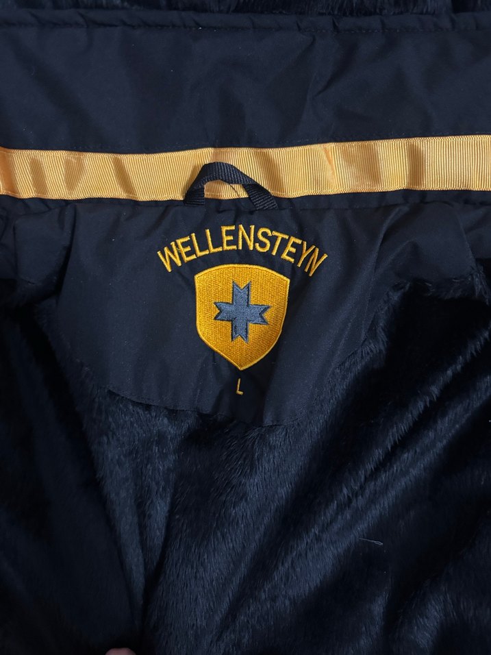 Düğmeli Siyah Erkek Sokak Stili Mont - Görsel 3