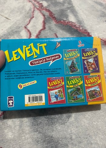 Levent Türkiye'yi Geziyorum 5 Kitap Seti