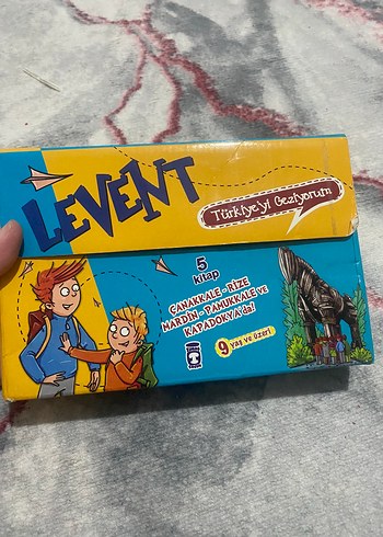 Levent Türkiye'yi Geziyorum 5 Kitap Seti
