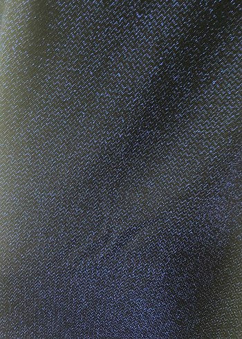 Lacivert Triko Midi Elbise - Görsel 5