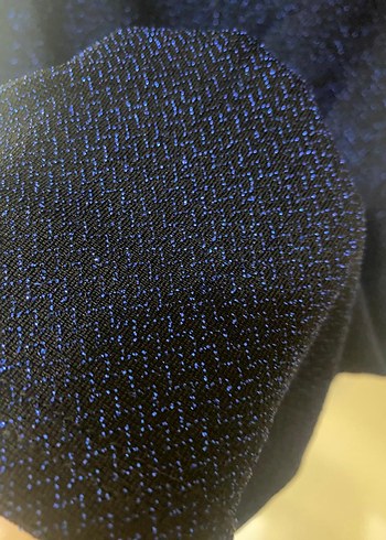 Lacivert Triko Midi Elbise - Görsel 8