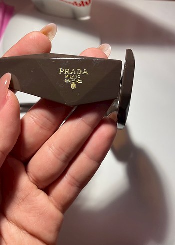 Kahverengi Retro Kadın Güneş Gözlüğü - Görsel 3