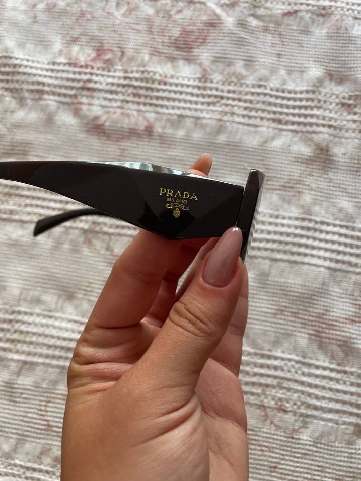 Kahverengi Retro Kadın Güneş Gözlüğü - Görsel 2