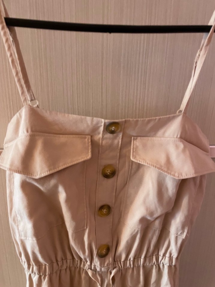 Uzun İnce Askılı Tulum - Görsel 2