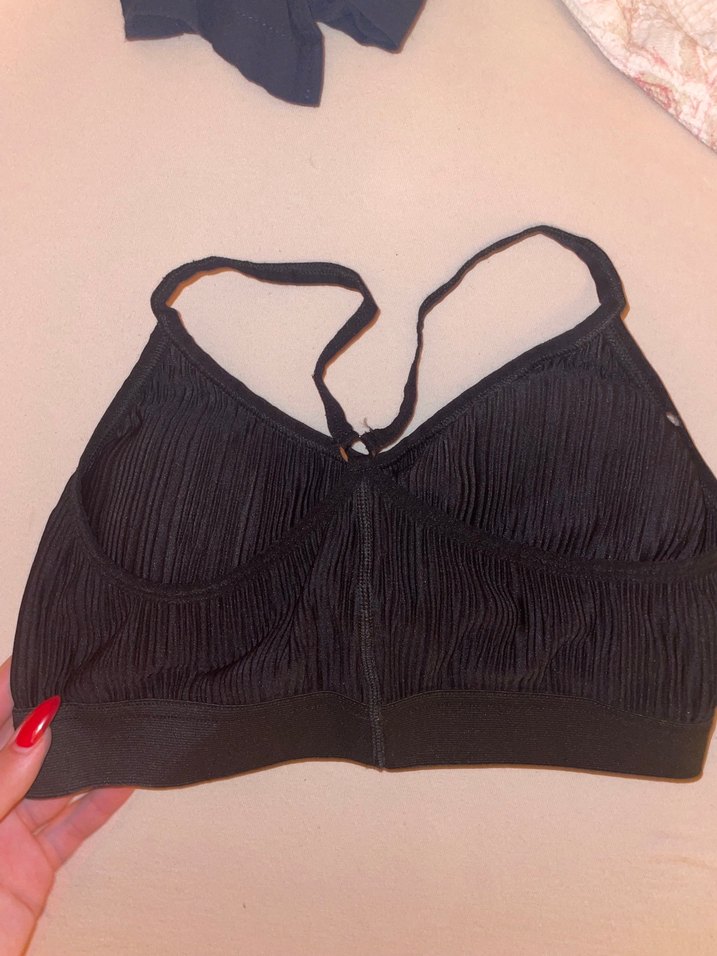 Siyah Spor Sütyeni - Görsel 2