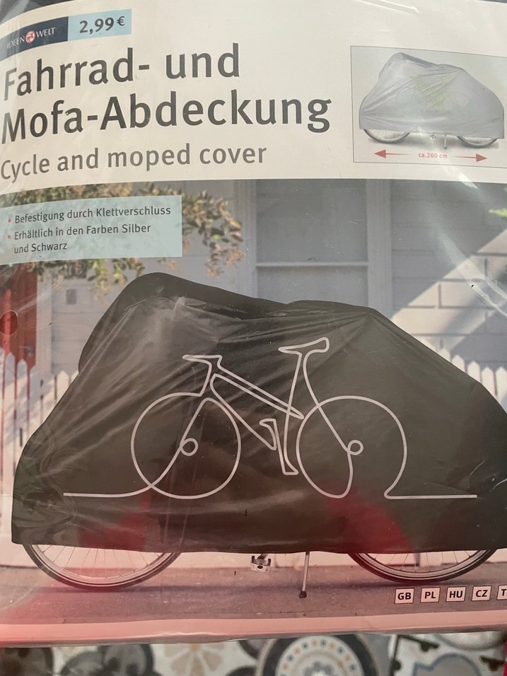 Bisiklet ve Moped Örtüsü, Siyah - Görsel 2