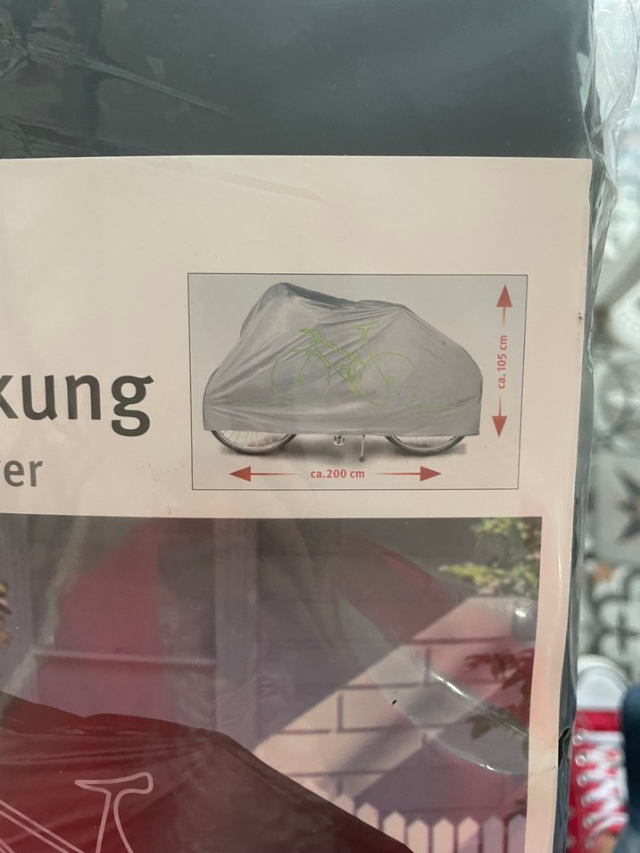 Bisiklet ve Moped Örtüsü, Siyah - Görsel 3