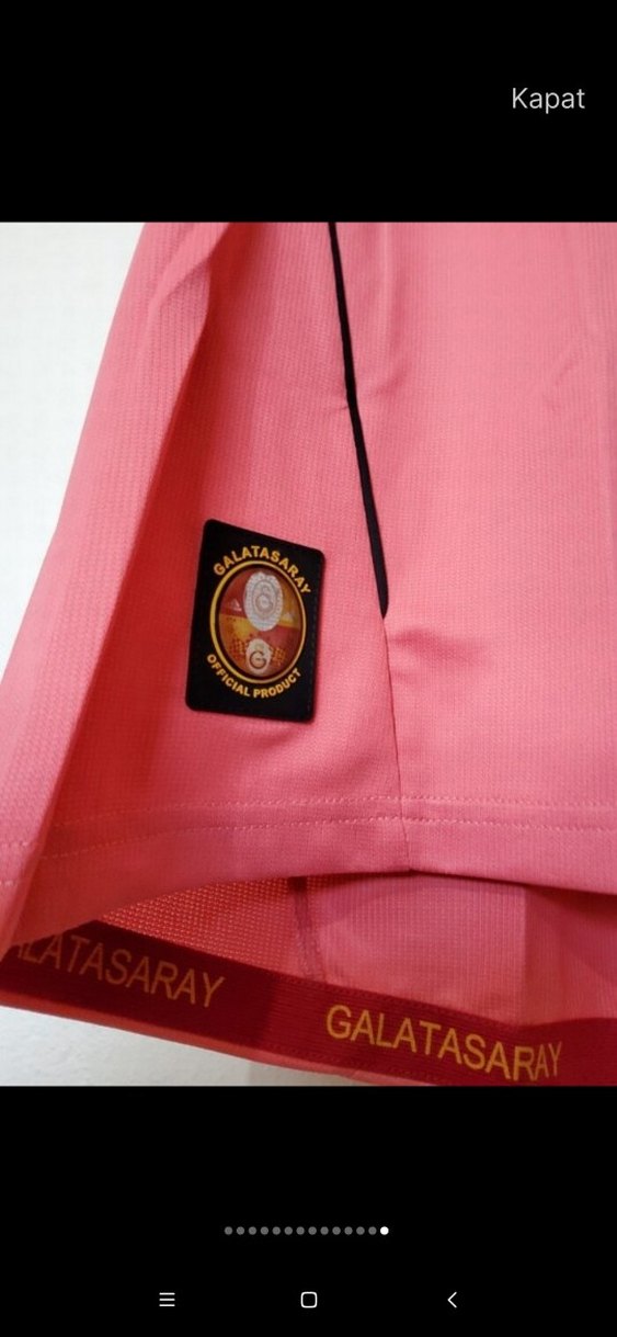 G store Erkek Pembe Kısa Kollu Spor Forma - Görsel 5