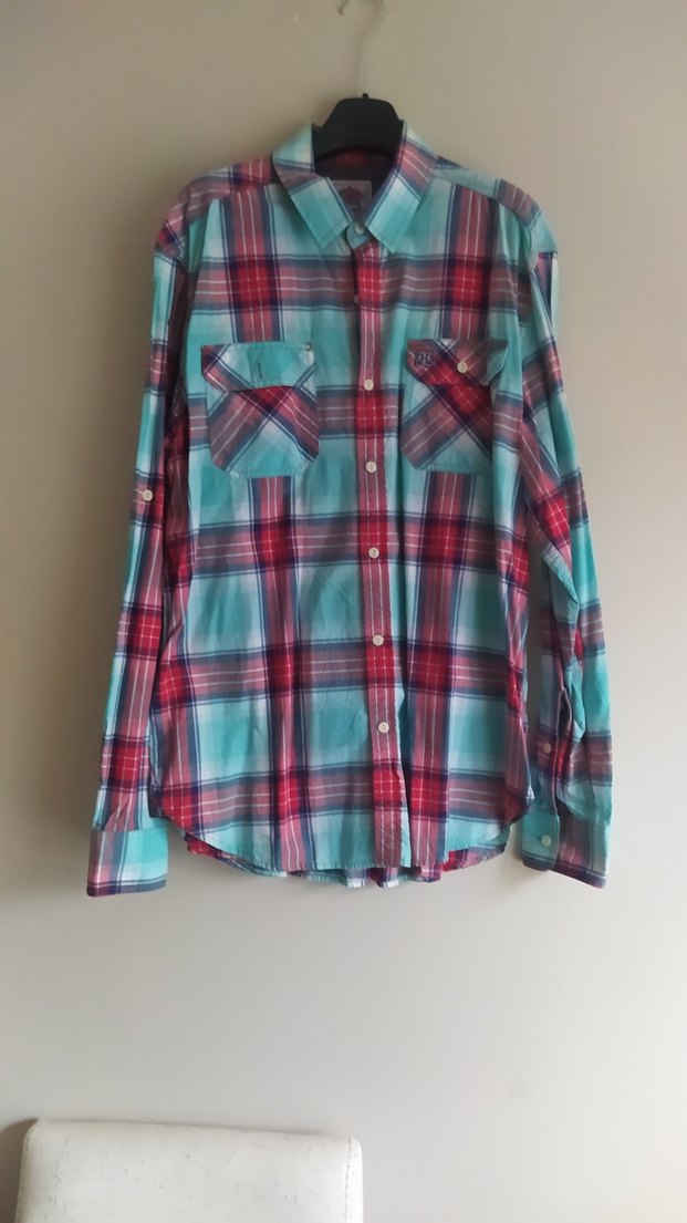 Mudo Erkek Çok Renkli Kısa Kollu Pamuklu Gömlek - Görsel 5