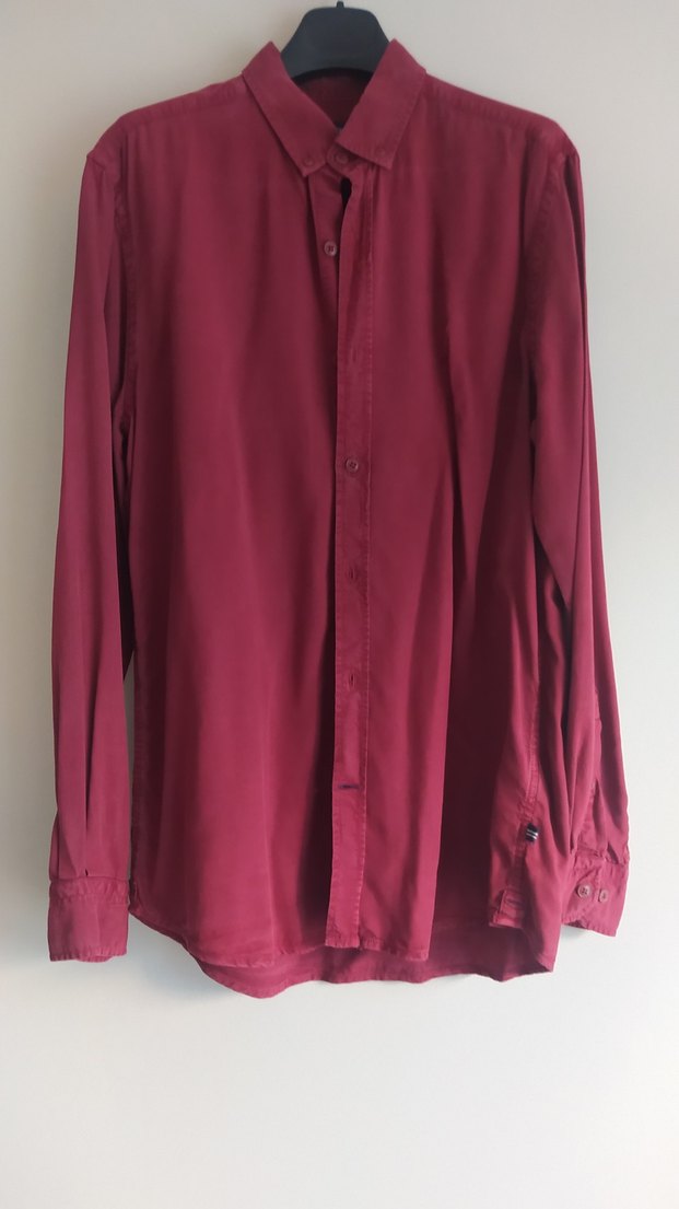 Nautica Bordo Düğmeli Uzun Kollu Erkek Gömlek - Görsel 2