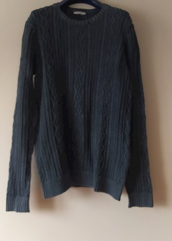 English home Gri Örgü Kazak unisex - Görsel 2