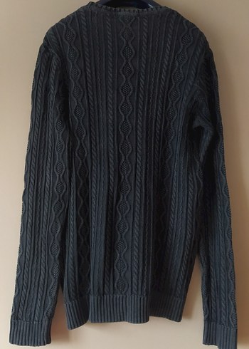 English home Gri Örgü Kazak unisex - Görsel 4