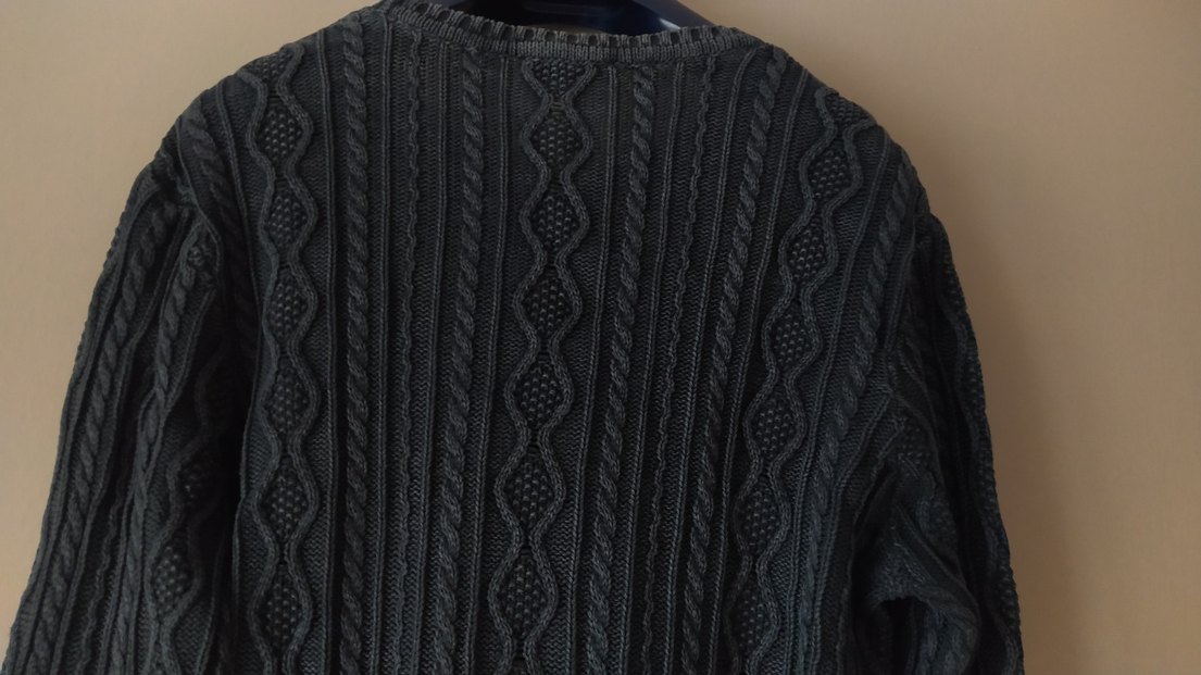 English home Gri Örgü Kazak unisex - Görsel 3