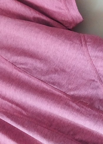 Spor tişörtü üçgen Pembe Baskılı Kısa Kollu, Salaş esnek - Görsel 9