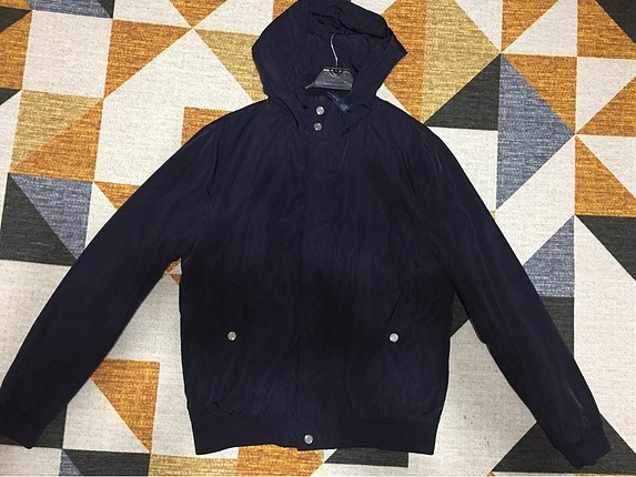 Zara kapüşonlu mont