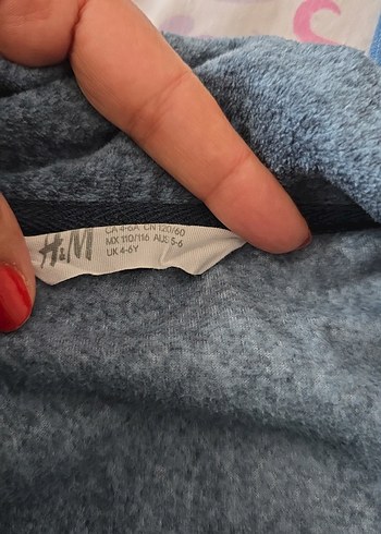 Mavi sweatshirt pantolon - Görsel 6