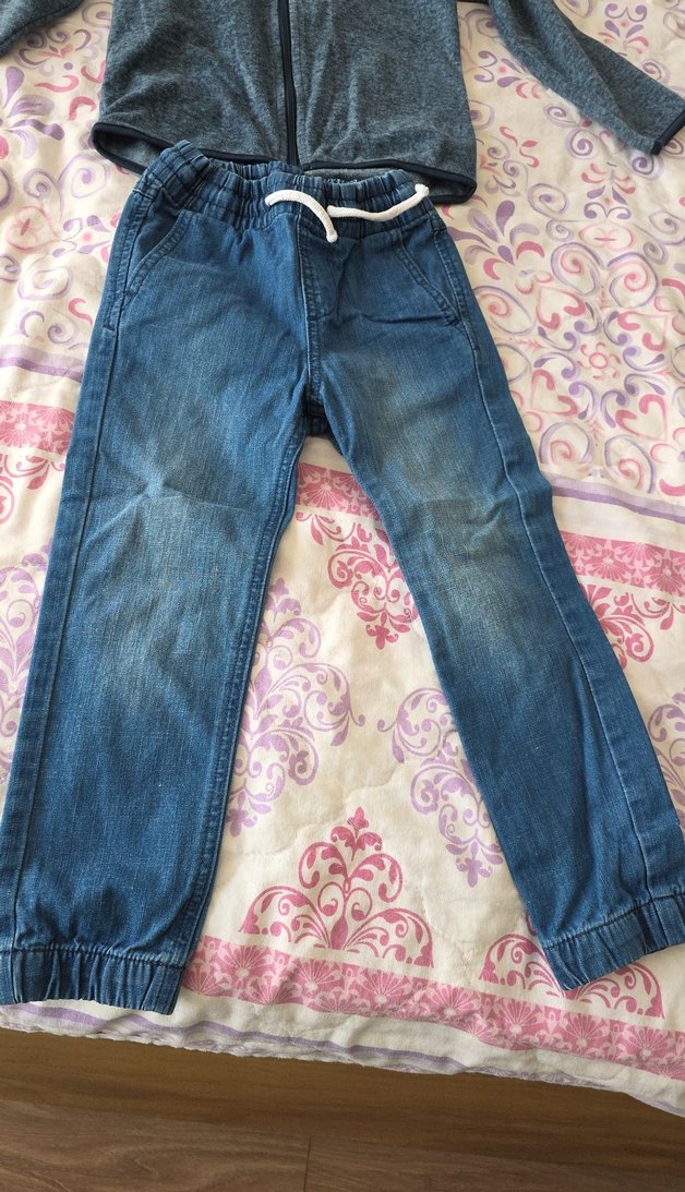 Mavi sweatshirt pantolon - Görsel 3