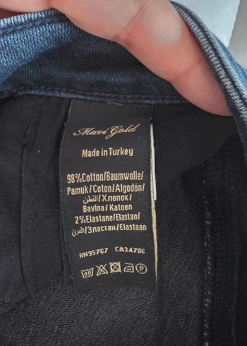 26 Beden lacivert Renk Mavi jeans kadın kot pantolon