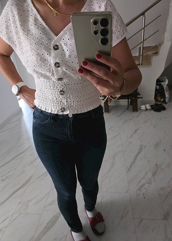 26 Beden Mavi jeans kadın kot pantolon