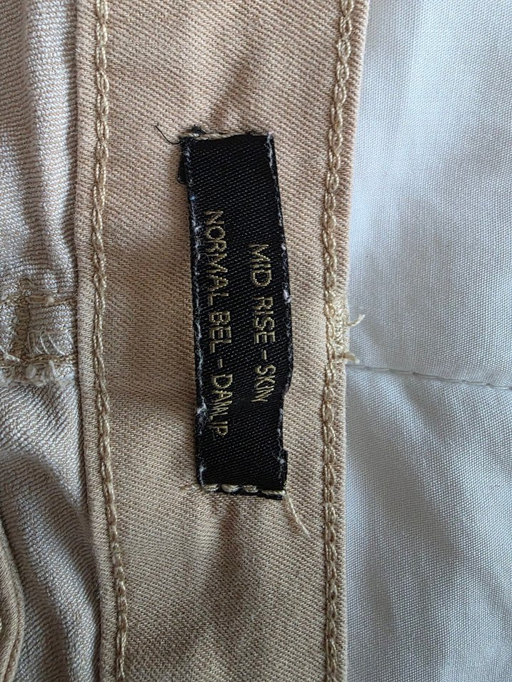 Bej, Normal Boy, Dar kesim pantolon - Görsel 3