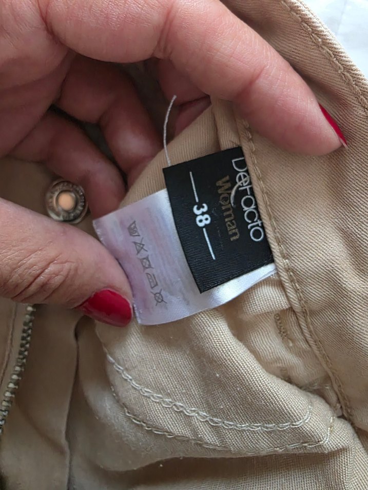 Bej, Normal Boy, Dar kesim pantolon - Görsel 4