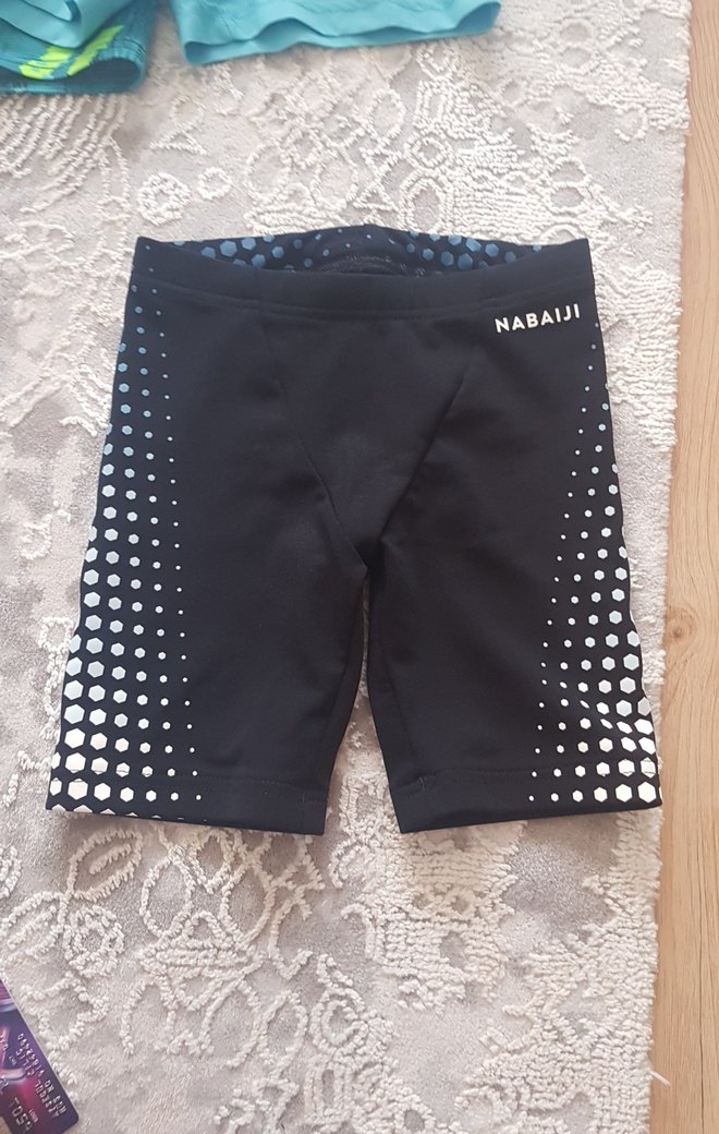 Erkek Çocuk Lacivert ve Turkuaz Mayo Şortları - Görsel 4