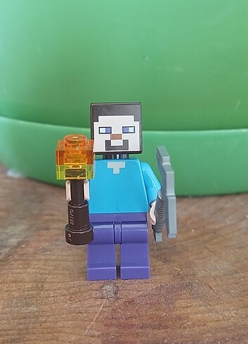 Lego Minecraft Steve figür