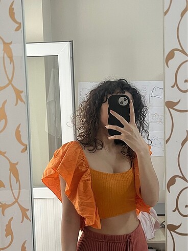 Zara Crop bluz