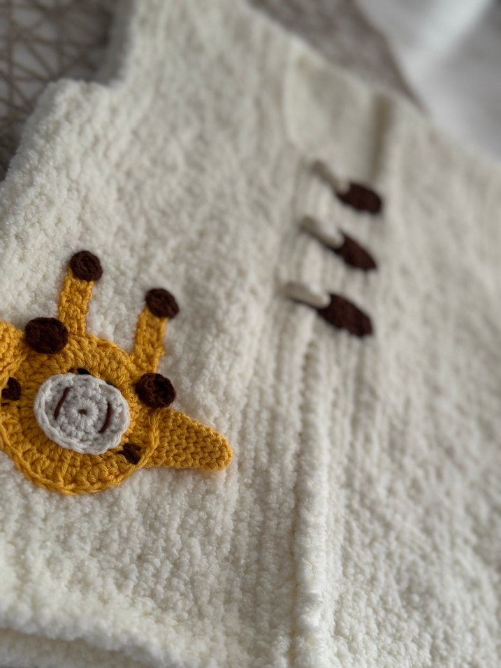 Erkek Çocuk Örgü Yelek - Görsel 2