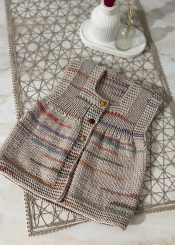 Örgü Yelek - Görsel 3