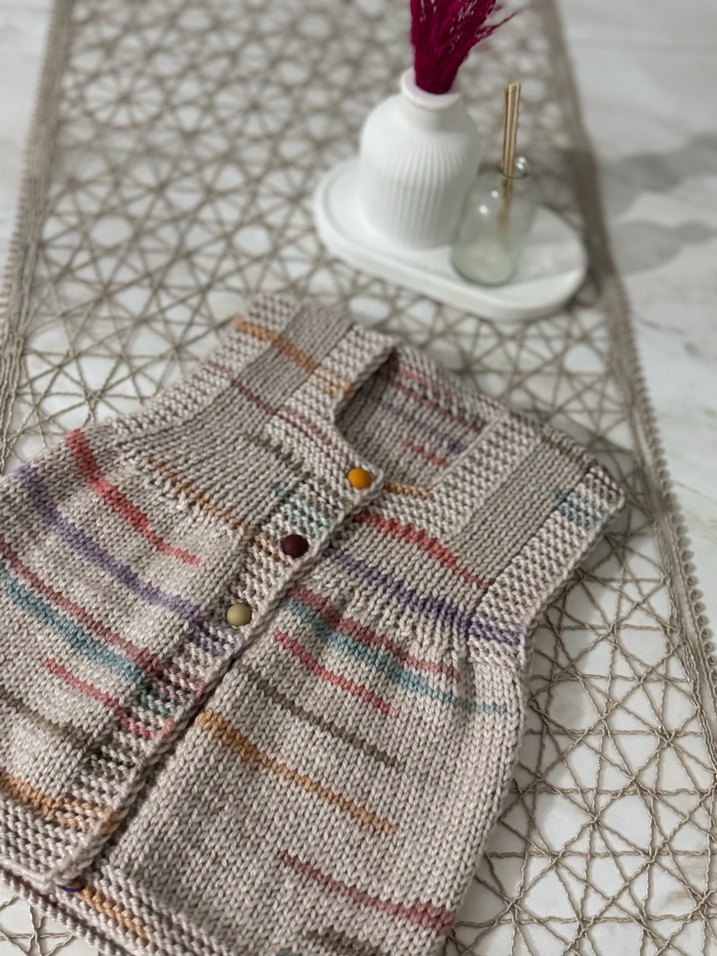 Örgü Yelek - Görsel 2