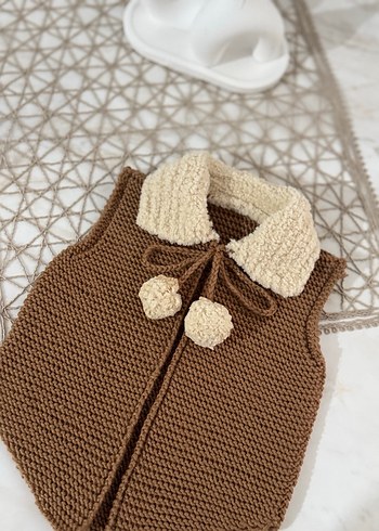 Örgü yelek - Görsel 4