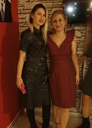 Deri elbise