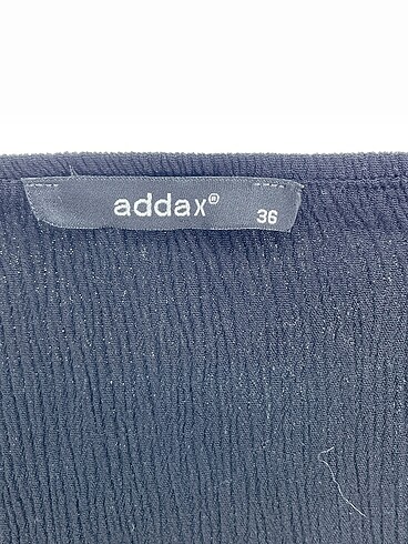 36 Beden siyah Renk Addax Bluz %70 İndirimli.
