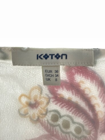 36 Beden çeşitli Renk Koton Kısa Elbise %70 İndirimli.