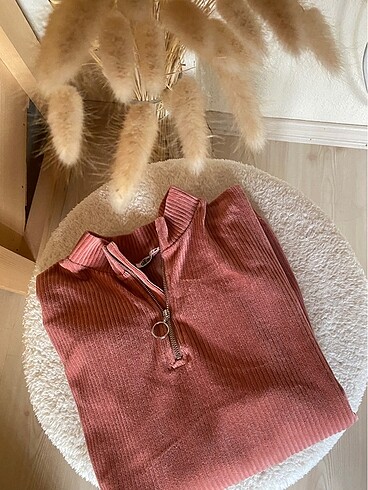 Fermuarlı Sweatshirt