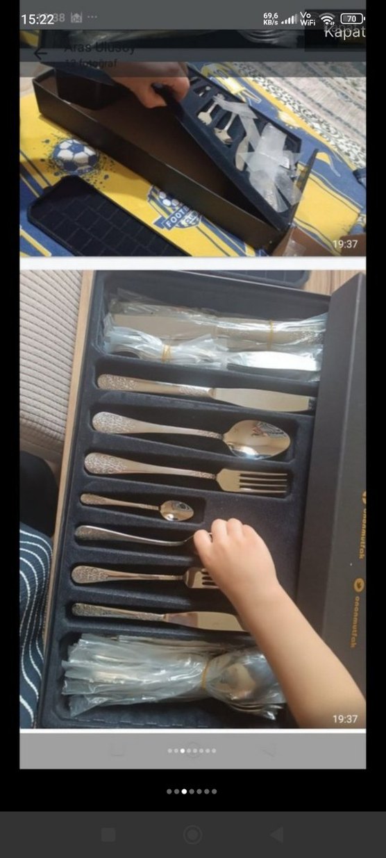 Onon Zeugma 84 Parça Çatal Kaşık Bıçak Seti - Görsel 3