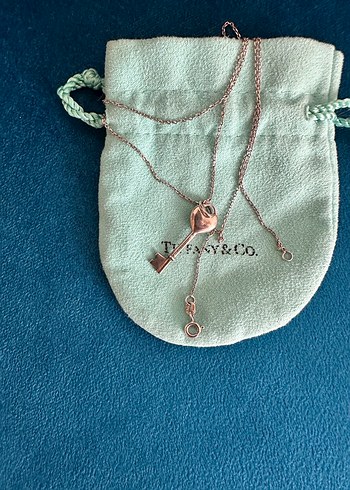 Turkuaz Püsküllü Midi Kolye - Görsel 3