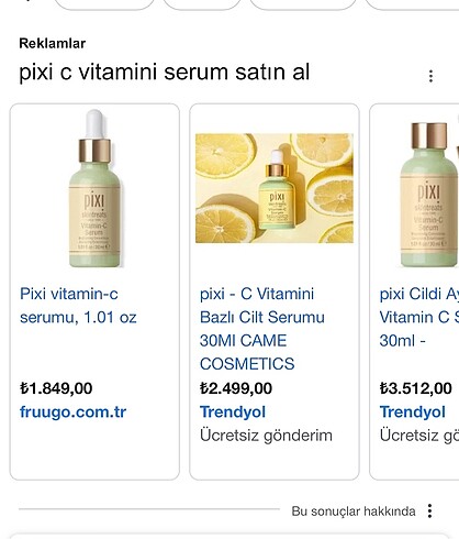 Pixy Pixi c vitamini serum