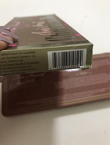 Beden Too faced far palet