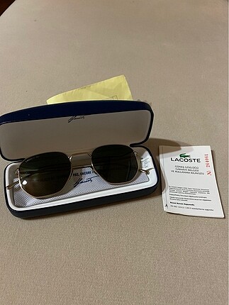 Lacoste L198s757 model orjinal güneş gözlüğü 1,5 yıl garantili s