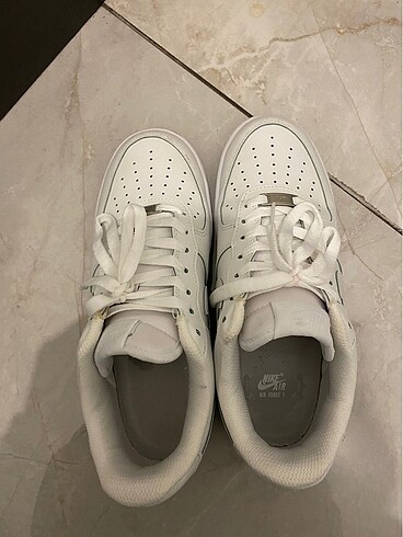 38,5 Beden beyaz Renk Nike airforce