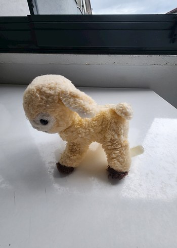  Beden Bej Peluş Kuzu Oyuncak